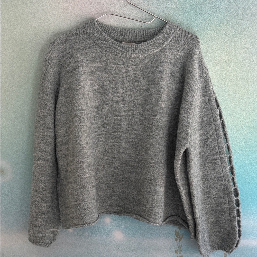 Cozy Gray Women's Sweater